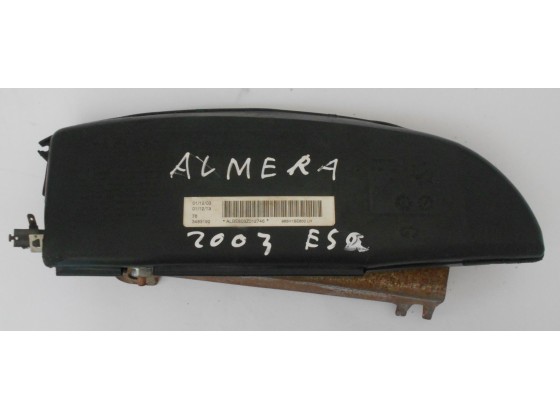 Airbag Banco Esquerdo Nissan Almera 2003 ab89
